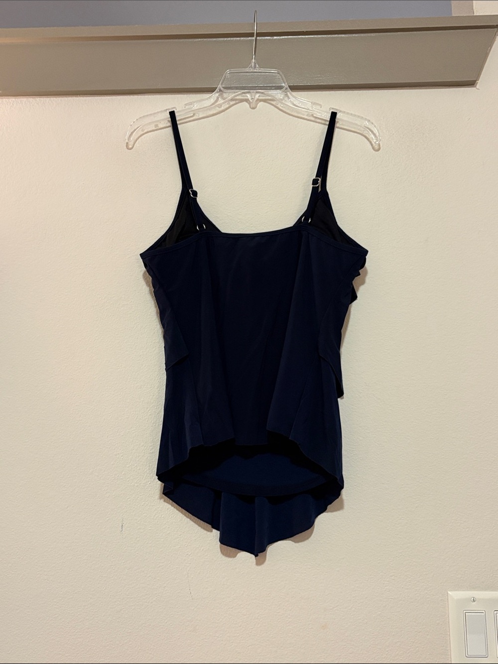 Magicsuit Solid Rita Tankini Top in Navy Blue SZ 14 EUC - Picture 3 of 5